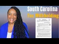 South Carolina State Income Tax Form