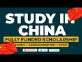 Download Lagu STUDY IN CHINA ON A FULLY FUNDED SCHOLARSHIP