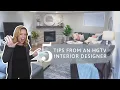 5 Tips I Learned from an HGTV Interior Designer
