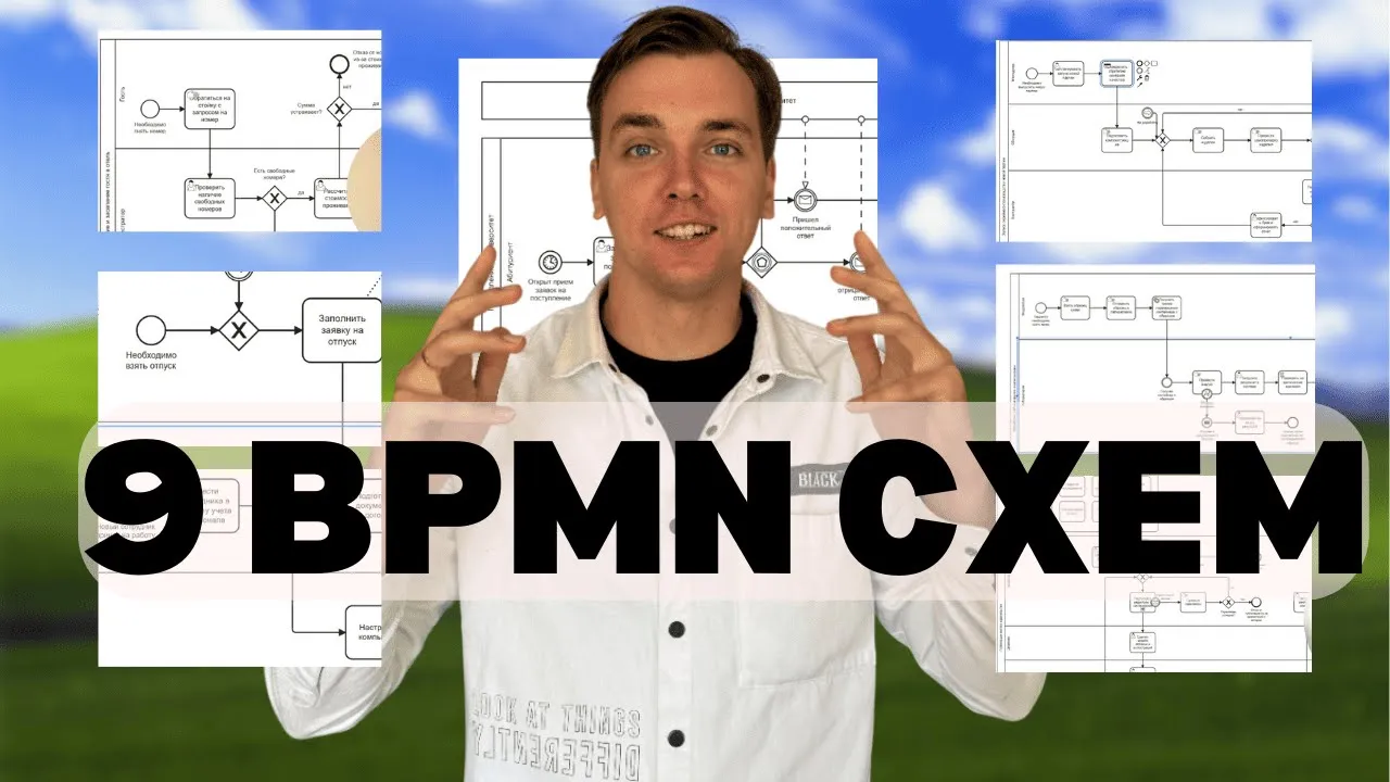 9 BPMN СХЕМ УЧЕБНЫЕ РАЗБОРЫ от действующего бизнес и системного аналитика