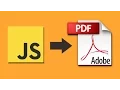 jsPDF Tutorial - Part 4 Create Filled PDF Form