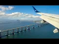 FULL FLIGHT From Sao Paulo to Rio de Janeiro on the Embraer E195