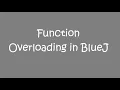 9th ICSE Computers - Function Overloading