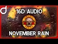 Download Lagu Guns N' Roses - November Rain (16D | Better than 8D AUDIO / Music) - Surround Sound 🎧