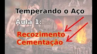 Aço - Tratamento térmico do jeito certo. Aula 1 - Recozimento e Cementação