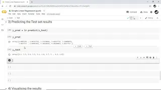 3 Predict Results - Simple Linear Regression Part