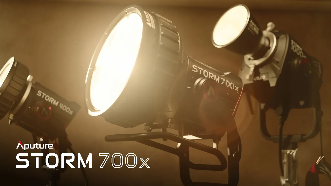 Aputure STORM 700x Point Source BLAIR LED Light Cine Kit
