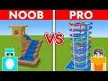Download Lagu NOOB vs PRO: MODERN WATER PARK Build Challenge in Minecraft