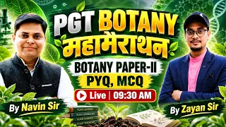 Bihar STET 2026 BOTANY Paper 2 | Part-2,Botany महामैराथन | STET EXAM PYQ | Zayan Sir #stet #platform