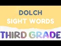 3rd Grade Sight Words Dolch Word Review Fun Summer Reading Interactive Practice