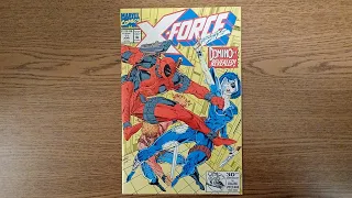 X-Force 1991 1st Series Current Value Page by Page Display 9 2