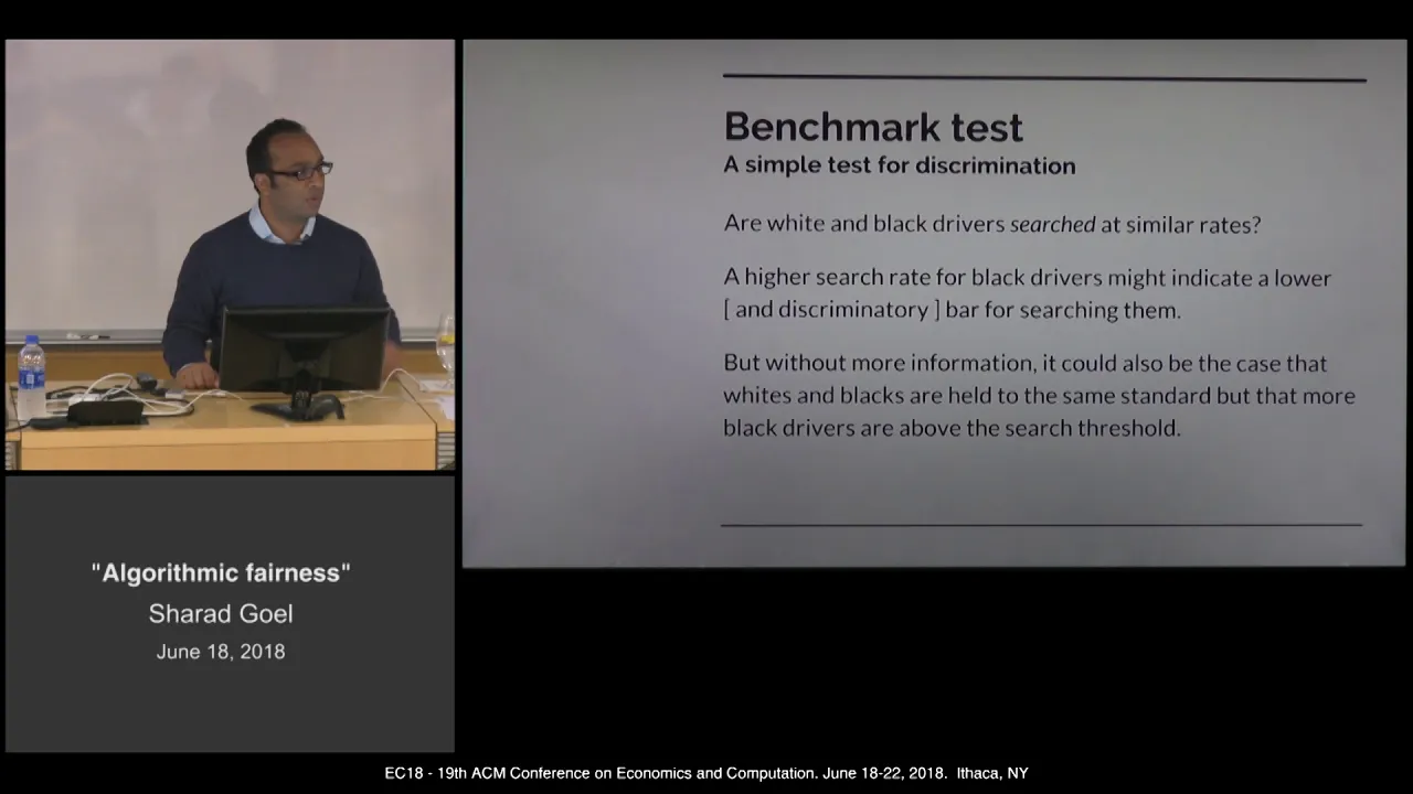 EC'18 Tutorial: Algorithmic Fairness (Part 1): Defining and Designing Fair Algorithms