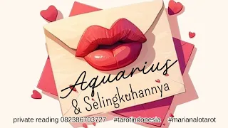 AQUARIUS 💋 SELINGKUHANNYA 💋 CINTA SEGI TIGA 💋 @MariTarot #tarotindonesia #tarot #aquarius 