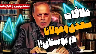 حکایتی از بوستان سعدی در باب احسان کاذب شرح ملاقات مولانا و سعدی در بوستان 