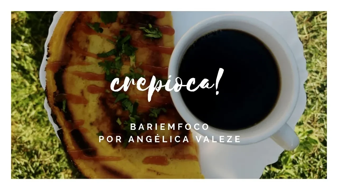 CREPIOCA, A RECEITA FITNESS MAIS FÁCIL DO MUNDO! #FIT #EASYPEASY POR ANGÉLICA VALEZE