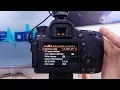 Canon 70D - MENU SETTINGS FOR VLOGGING for May Martin