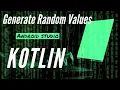 How to Generate Random Numbers in Android Studio Kotlin Tutorial