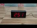 LED 3 Digits Countdown Timer Support Max 999 Seconds countdown or up