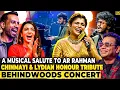 Lagu Chinmayi X Lydian X A R Rahman🥹ARR-க்கு Melting Tribute Performance 😍Sam’s Heart-fluttering Reaction