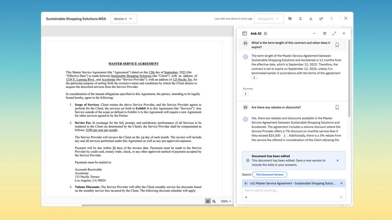 Workday Contract Lifecycle Management demo video