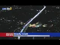 Deadly crash causes traffic in North Hollywood