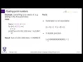 Computing in arbitrary precision