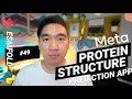 How to build a protein structure prediction app in Python using ESMFold and Streamlit