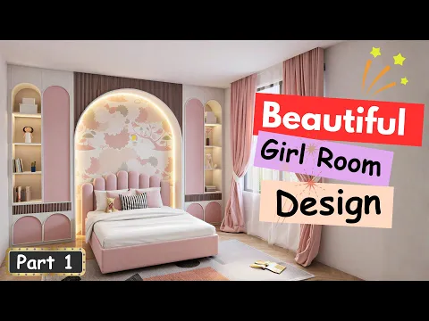 Beautiful Girl Room Design in SketchUp | Step-by-Step Tutorial — Nice Tower SketchUp tutorial