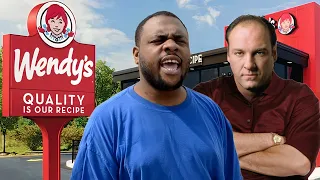 WENDY'S SOPRANOS MOZARELLA CHICKEN SANDWICH - BLACK MAN EATS
