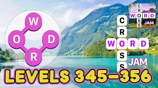 Crossword Jam Levels 345 - 356 Answers