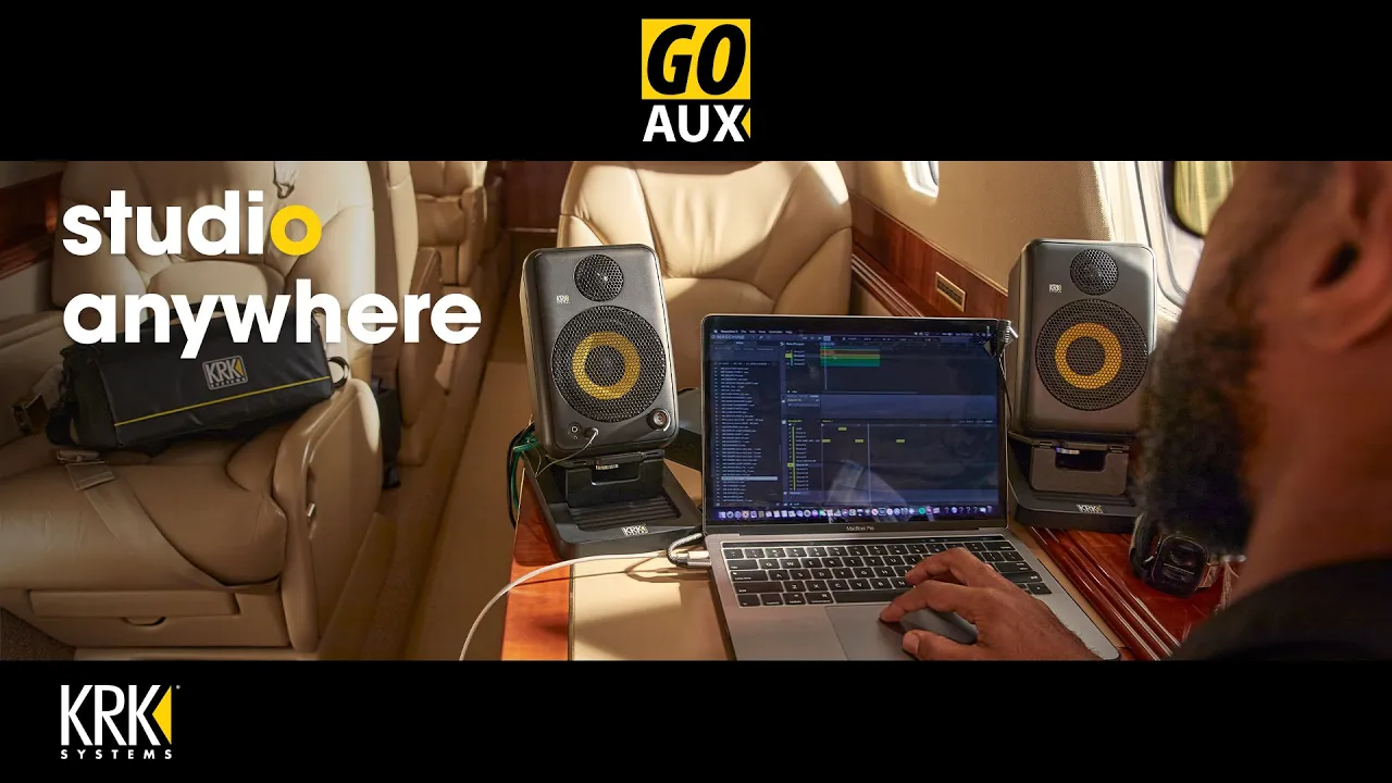 KRK Goaux4 スピーカー GoAUX 4 Portable Powered Studio Monitors – krkmusic