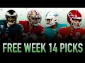 Free NFL Picks and Predictions Week 14 NFL Free Picks Today THE LINES