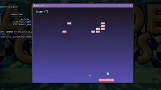 Brick Breaker Game Programming with Python