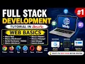 Python Full Stack Development Tutorial Web Browser Server Website Basics Class 1