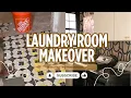 Laundry Room Makeover ft The Home Depot