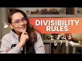 Divisibility Rules How to know if a number is divisible by 2-9