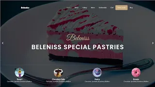 Complete Cake Website Step by Step using HTML CSS JAVASCRIPT JQuery