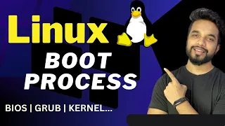 Linux BOOT PROCESS Explained UEFI GRUB Kernel systemd HINDI MPrashant