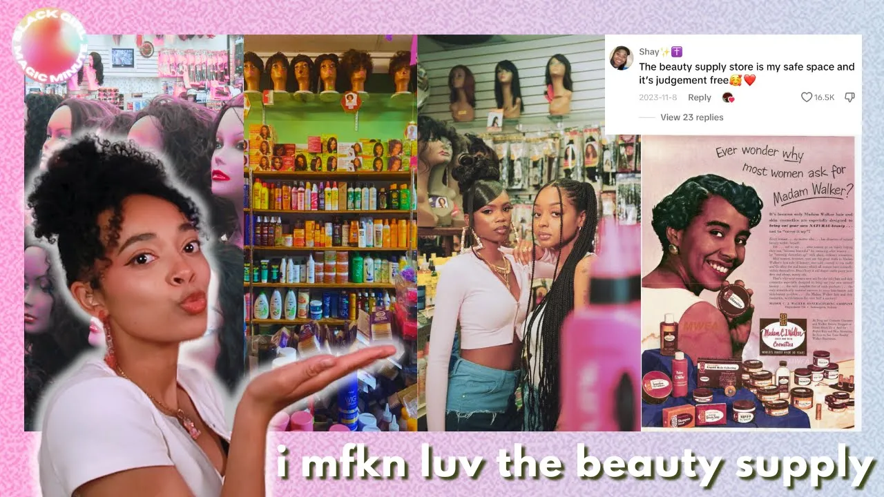 Deepdive into Beauty Supply Stores in the U.S // Black Girl Magic Minute