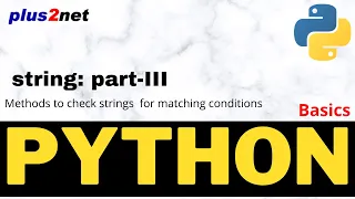 Python string methods to check matching conditions and return True of False Boolean