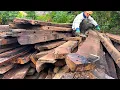 Download Lagu Build a Rustic One-Piece Dining Table from Sunken Ocean Ship Timber | Woodworking - Restore Old Wood