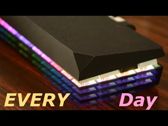 Clamshell Cover and Writer Deck Case for Inland MK47 40% Ortholinear Keyboard video thumbnail