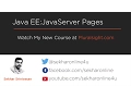 Java EE-Java Server Pages-Course Outline