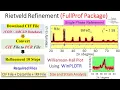 Rietveld Refinement of X-ray Diffraction Data Using FullProf Package - Part I