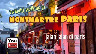 Download Twilight walk in MONTMARTRE Paris - France MP3