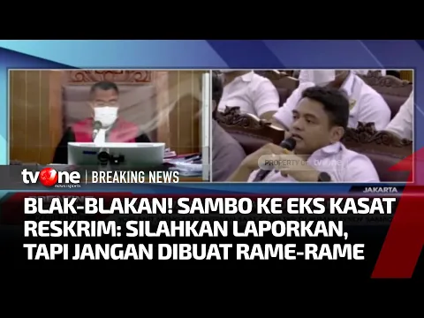 EKS Kasat Reskrim Polres Jaksel AKBP Ridwan Soplanit Mengaku Tertekan saat Olah TKP di Rumah Sambo
