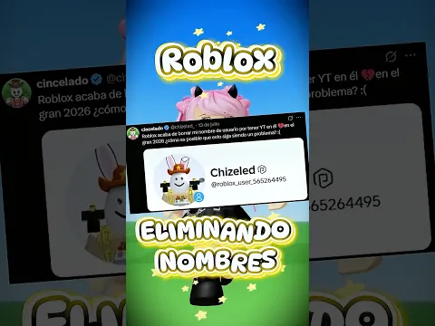 CUIDADO ROBLOX ESTA BORRANDO NOMBRES DE USUARIO por ESTA RAZON  #roblox