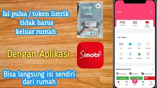 cara mudah isi pulsa listrik dengan apk simobi