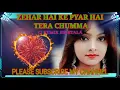 Zeher Hai ki Pyar Hai Tera Chumma Dj Song,  zeher hai ki pyar hai tera chumma dj  CJ REMIX SHIBTALA