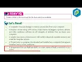 Franklin Computer Class 7 - Chapter